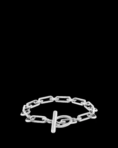 Sheryl Lowe Soho Chain Toggle Bracelet | Thumbnail 2