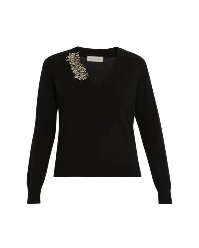Tinker Embellished Cashmere Sweater