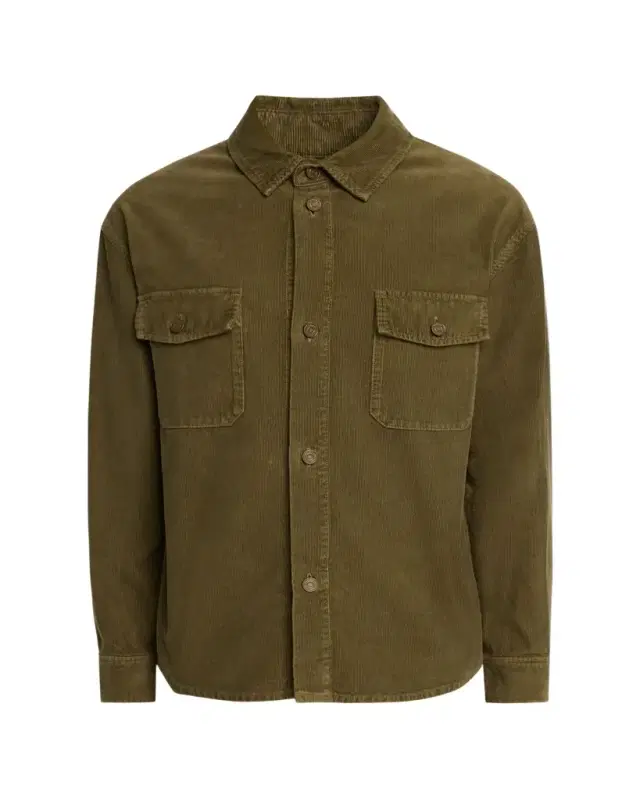 Saint Laurent Men's Classic-Fit Corduroy Overshirt