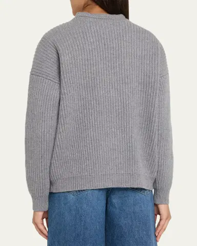 TWP Ribbed Cashmere Cardigan | Thumbnail 3