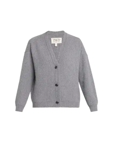 TWP Ribbed Cashmere Cardigan | Thumbnail 1