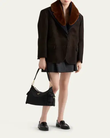 Prada Explore Re-Nylon Shoulder Bag | Thumbnail 4