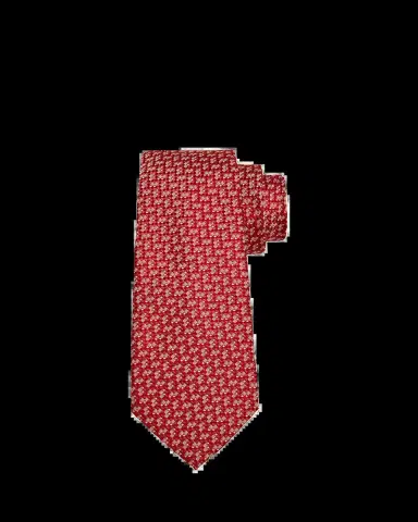 Kiton Men's Abstract Woven Silk 7-Fold Tie | Thumbnail 2 Kiton Men's Abstract Woven Silk 7-Fold Tie | Thumbnail 2