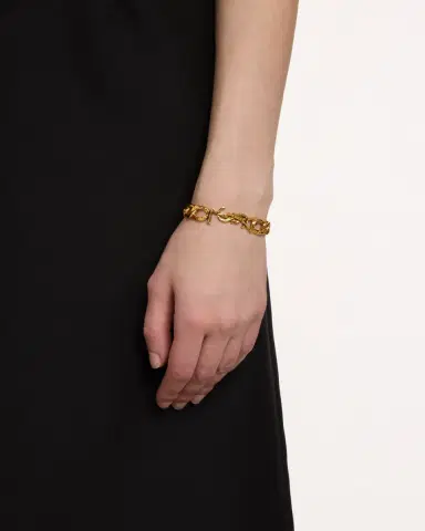 Saint Laurent YSL Curb Link Bracelet | Thumbnail 2