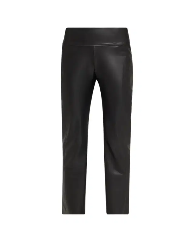 Wolford Edie Cropped Vegan Leather Forming Trousers