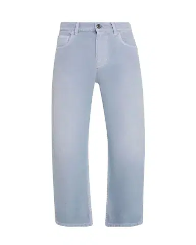 Marni Compact Cotton Canvas Straight-Leg Crop Pants | Thumbnail 1 Marni Compact Cotton Canvas Straight-Leg Crop Pants | Thumbnail 1