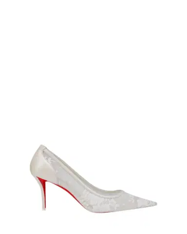 Christian Louboutin 80mm Miss Z Floral Mesh Pumps | Thumbnail 1