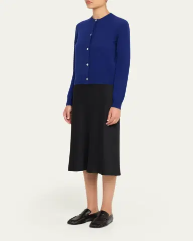 Jil Sander Wool Crewneck Cardigan | Thumbnail 2