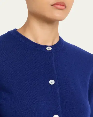 Jil Sander Wool Crewneck Cardigan | Thumbnail 5