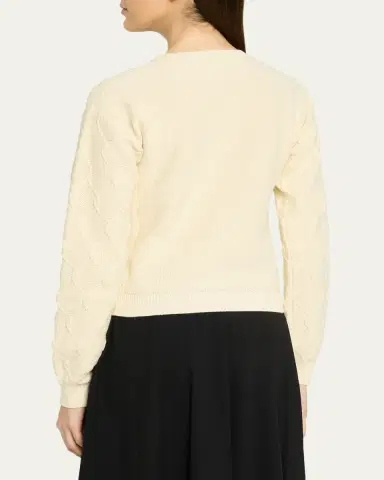 Etro Floral Paisley Embroidered Cotton-Blend Sweater | Thumbnail 3 Etro Floral Paisley Embroidered Cotton-Blend Sweater | Thumbnail 3