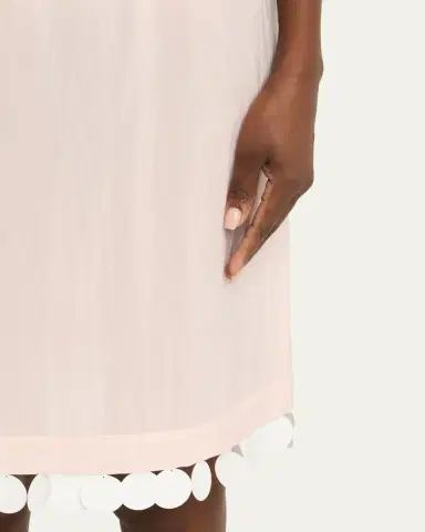 Plan C Dot Sequined Knee-Length Slip Skirt | Thumbnail 5 Plan C Dot Sequined Knee-Length Slip Skirt | Thumbnail 5