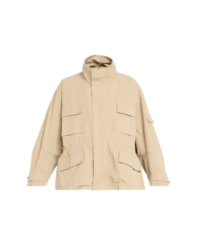 Plan C Oversized Nylon Utility Jacket