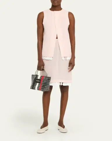 Plan C Small Woven Shopping Tote Bag | Thumbnail 5 Plan C Small Woven Shopping Tote Bag | Thumbnail 5