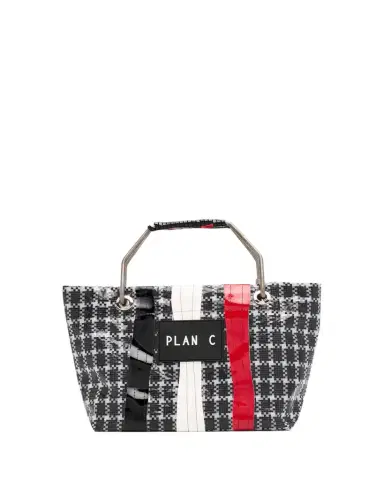 Plan C Small Woven Shopping Tote Bag | Thumbnail 1 Plan C Small Woven Shopping Tote Bag | Thumbnail 1