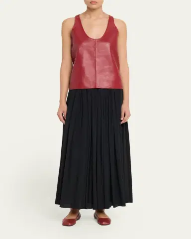 AEXAE Leather Tank Top | Thumbnail 2 AEXAE Leather Tank Top | Thumbnail 2