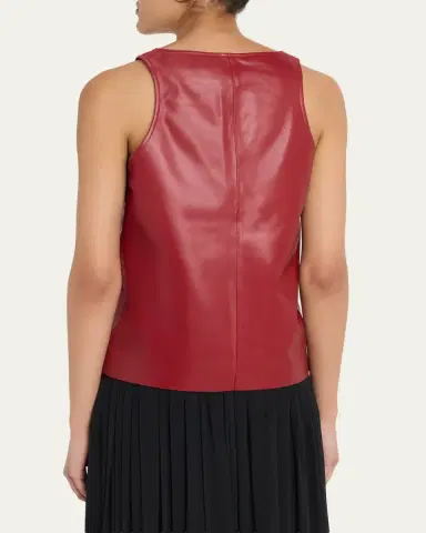 AEXAE Leather Tank Top | Thumbnail 3 AEXAE Leather Tank Top | Thumbnail 3