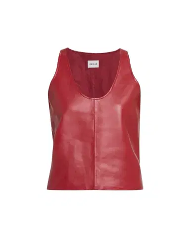 AEXAE Leather Tank Top | Thumbnail 1 AEXAE Leather Tank Top | Thumbnail 1