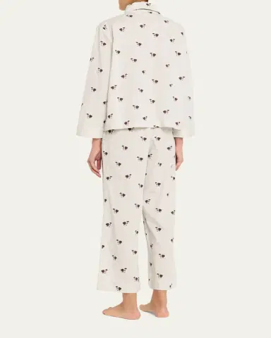 Sea Ruthie Embroidered Sleepwear Set | Thumbnail 3 Sea Ruthie Embroidered Sleepwear Set | Thumbnail 3