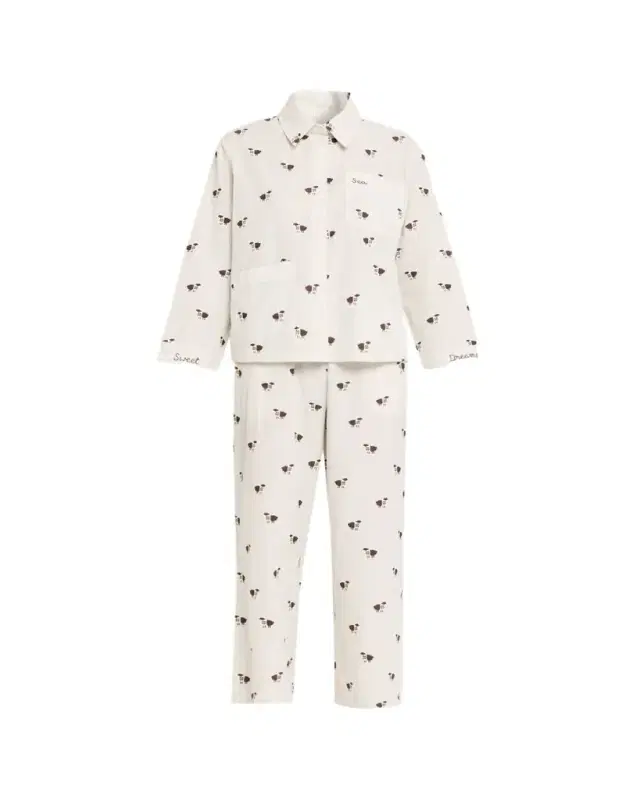 Ruthie Embroidered leepwear et