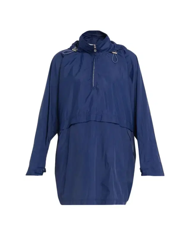 Oversized Nylon Anorak Jacket