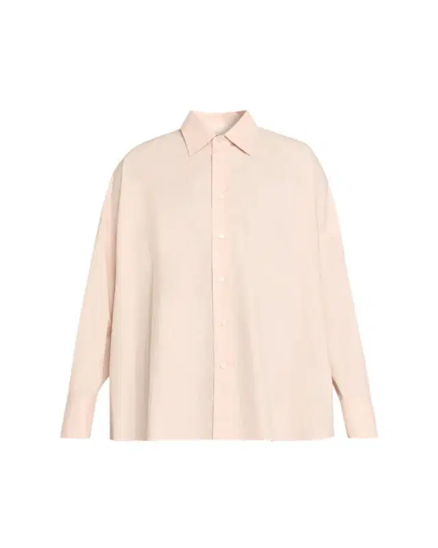 Plan C Oversized Cotton Button-Down Shirt