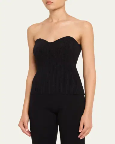 Aexae Strapless Knit Top | Thumbnail 4 Aexae Strapless Knit Top | Thumbnail 4