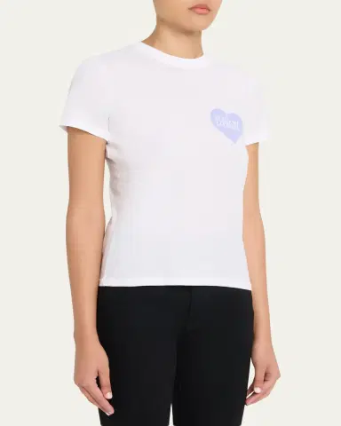 Sprwmn BG Heart Logo Crewneck Tee | Thumbnail 4