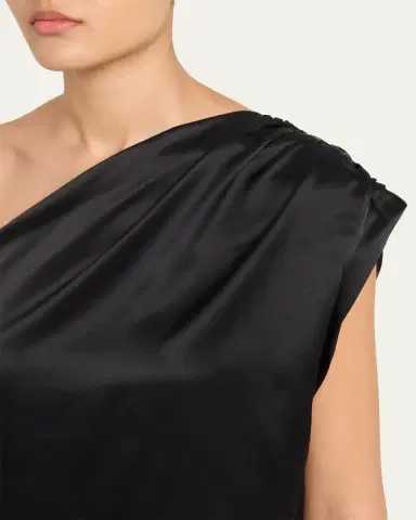 AEXAE Asymmetric Silk Top | Thumbnail 5 AEXAE Asymmetric Silk Top | Thumbnail 5