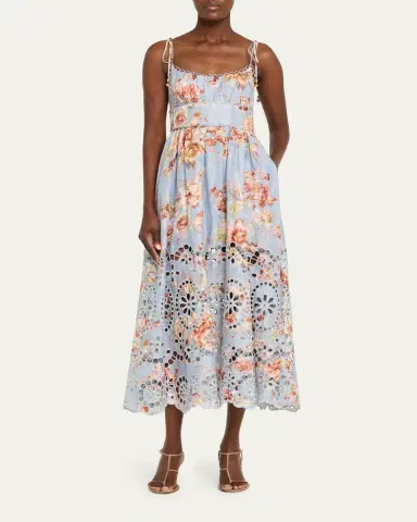 Zimmermann Awaken Floral Picnic Dress | Thumbnail 2 Zimmermann Awaken Floral Picnic Dress | Thumbnail 2