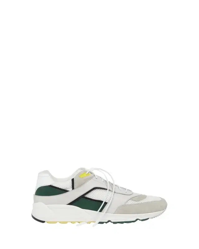 Saint Laurent Men's Bump Low-Top Leather Sneakers