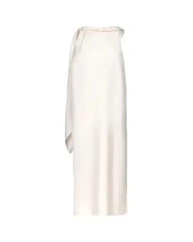 Loulou de Saison Susan Twisted Satin Dress | Thumbnail 1 Loulou de Saison Susan Twisted Satin Dress | Thumbnail 1
