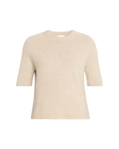 Loulou de Saison Dara Short-Sleeve Cashmere Sweater | Thumbnail 1 Loulou de Saison Dara Short-Sleeve Cashmere Sweater | Thumbnail 1