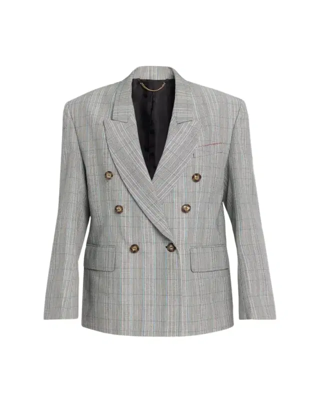 Double-Breasted Wool Jacket