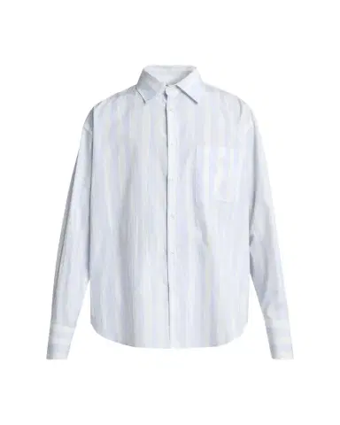 Jacquemus Men's Candy Stripe Relaxed Cotton Button-Down Shirt | Thumbnail 1 Jacquemus Men's Candy Stripe Relaxed Cotton Button-Down Shirt | Thumbnail 1