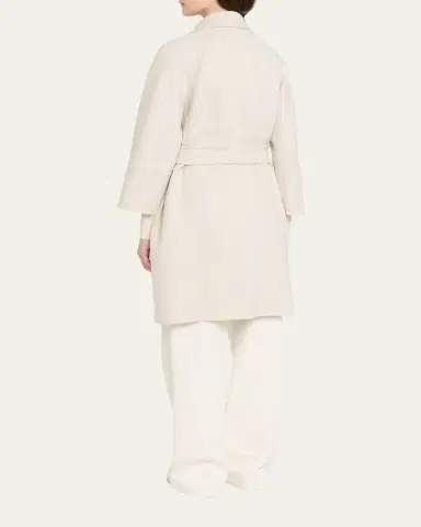 Max Mara Arona Wool Wrap Coat | Thumbnail 2