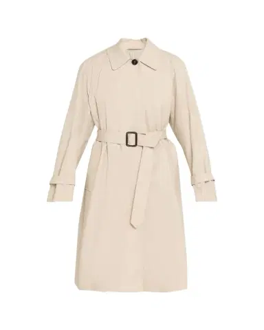 Max Mara Belted Water-Repellent Twill Trench Coat | Thumbnail 1