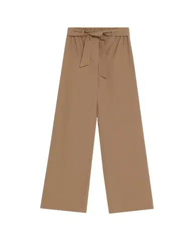 Max Mara Belted Wide-Leg Wool Trousers | Thumbnail 1
