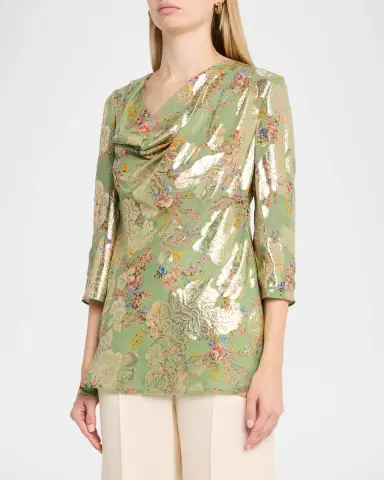Valentino Garavani High-Rise Satin Straight-Leg Trousers | Thumbnail 8