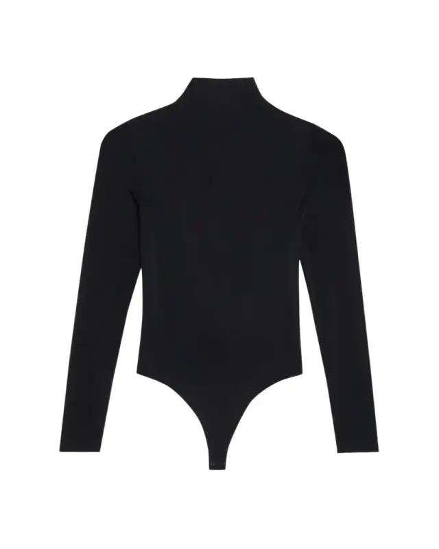 Buenos Aires Mock-Neck String Bodysuit