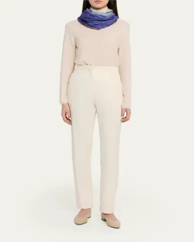 Giorgio Armani Pleated Silk Stole | Thumbnail 2 Giorgio Armani Pleated Silk Stole | Thumbnail 2