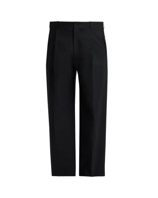 Men's Time Pleated Wool-Blend Pants