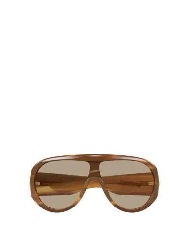 Bottega Veneta 99mm Acetate & Nylon Shield Sunglasses | Thumbnail 1