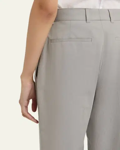 Jil Sander Pleated Cotton Straight-Leg Pants | Thumbnail 10