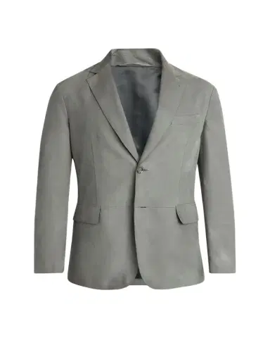 Brioni Men's Monti Nubuck Leather Single-Breasted Blazer | Thumbnail 1 Brioni Men's Monti Nubuck Leather Single-Breasted Blazer | Thumbnail 1