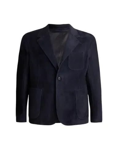Ralph Lauren Purple Label Hand-Tailored Suede Sport Coat | Thumbnail 1