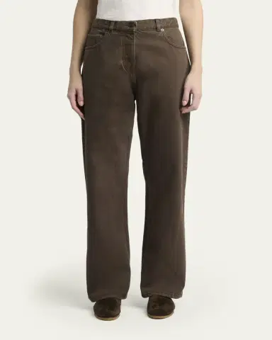 The Row Finbar Straight-Leg Cotton Jeans | Thumbnail 4 The Row Finbar Straight-Leg Cotton Jeans | Thumbnail 4