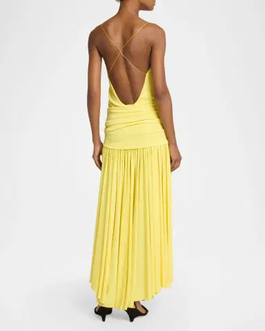 Jacquemus The Abiha Draped Dress | Thumbnail 9 Jacquemus The Abiha Draped Dress | Thumbnail 9