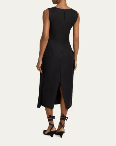 Jacquemus Scoop-Neck Linen Midi Dress | Thumbnail 10 Jacquemus Scoop-Neck Linen Midi Dress | Thumbnail 10
