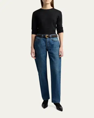 The Row Daciana Straight-Leg Denim Jeans | Thumbnail 2