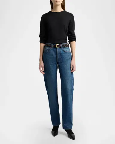 The Row Daciana Straight-Leg Denim Jeans | Thumbnail 6